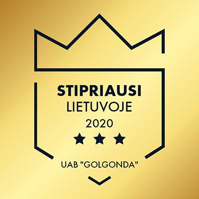 Golgonda - stipriausi Lietuvoje 2020